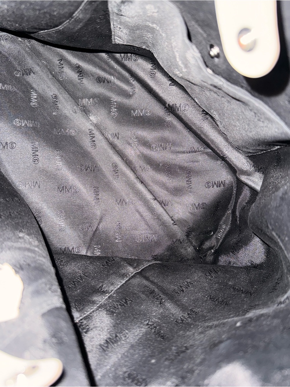 MM6 Maison Margiela Gray Triangle Tote - Picture 14 of 15
